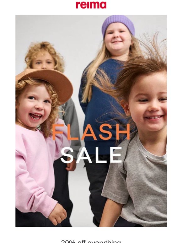 Last chance for 20% off on everything!