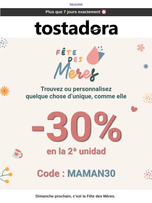J-7 : le cadeau de maman t’attend ⏰