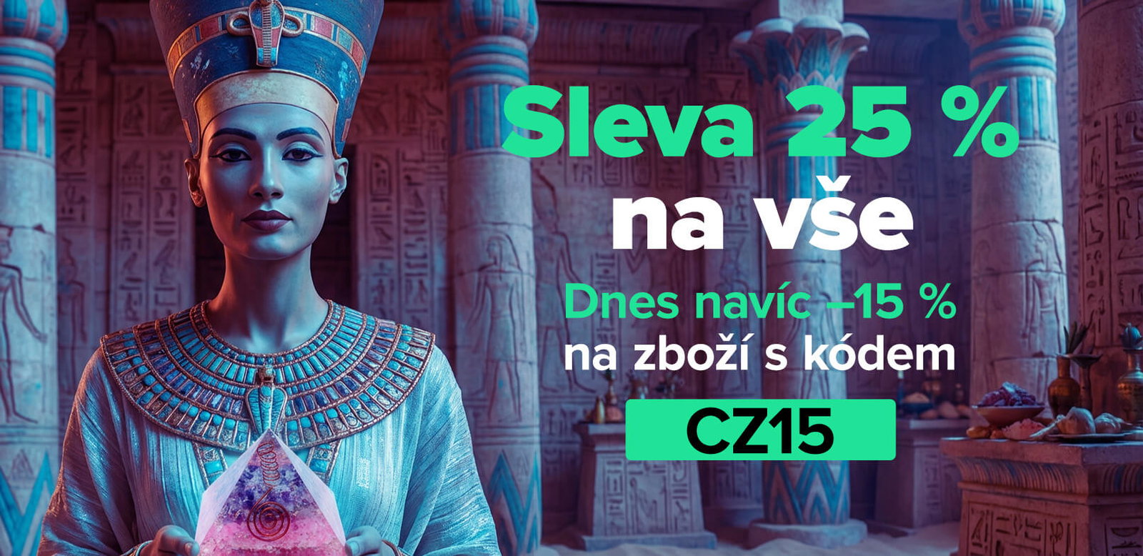 Nepropásněte dny se slevou 25 % na vše.