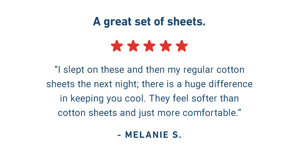 A great set of sheets!