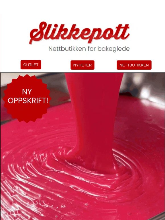 Vår nyeste oppskrift venter på deg 🩷