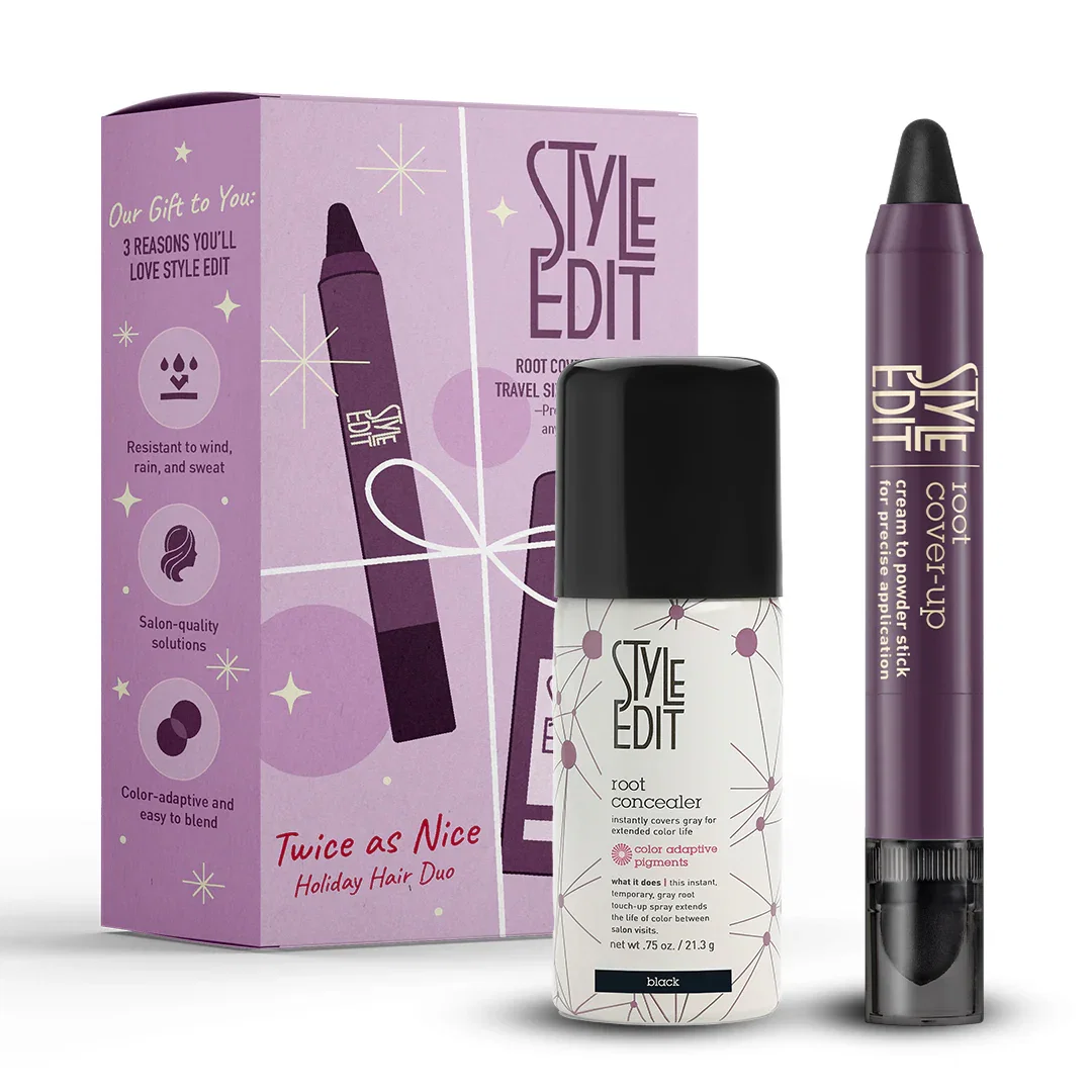 Image of Travel Essentials Hair Duo | Root Cover Up Stick + Travel Size Spray