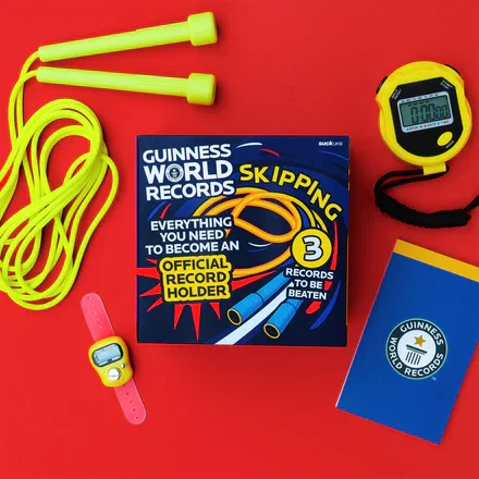 Skipping Record Breaker Kit Game