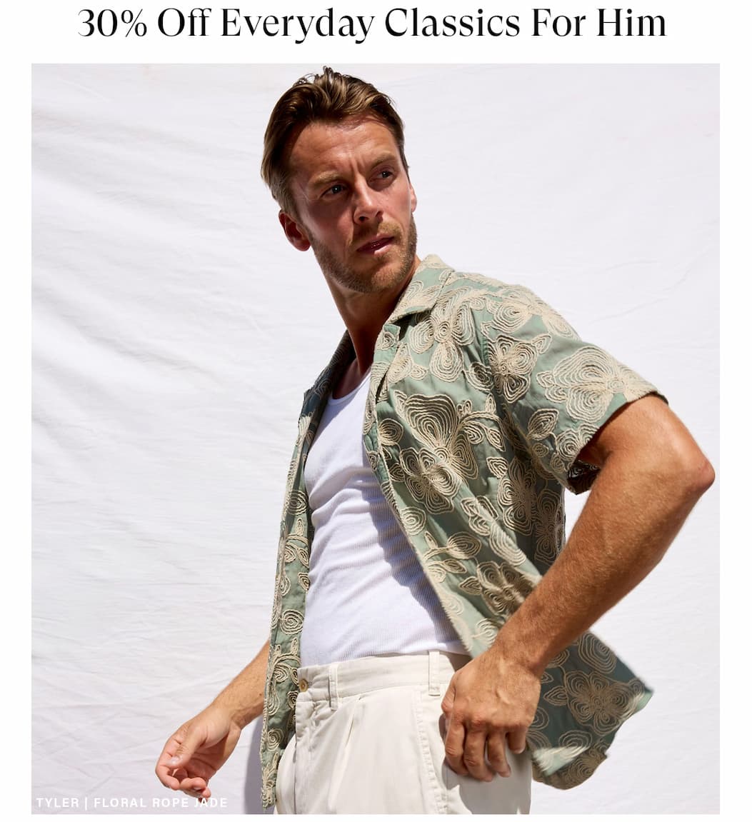 30% Off Men's