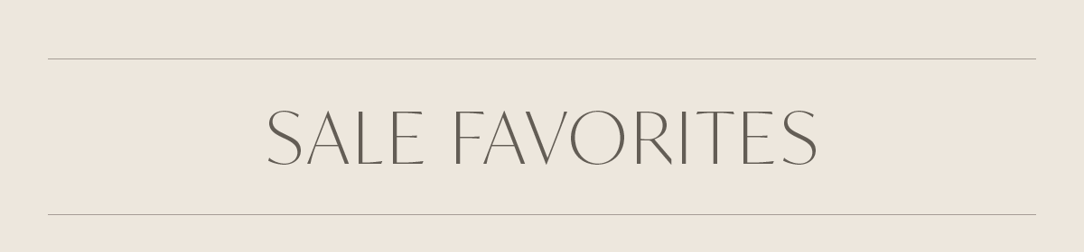 Sale Favorites