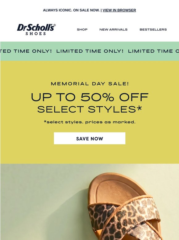 👡 Your fave sandals are ON SALE + Free shipping!