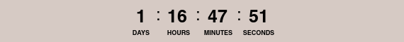 72 hr Countdown Timer