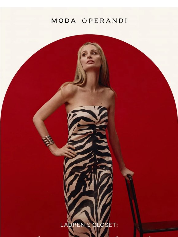 Black, white & RED all over
