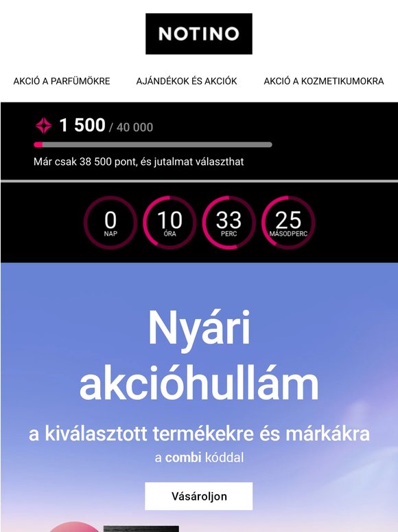 A 20% kedvezmény ma véget ér!
