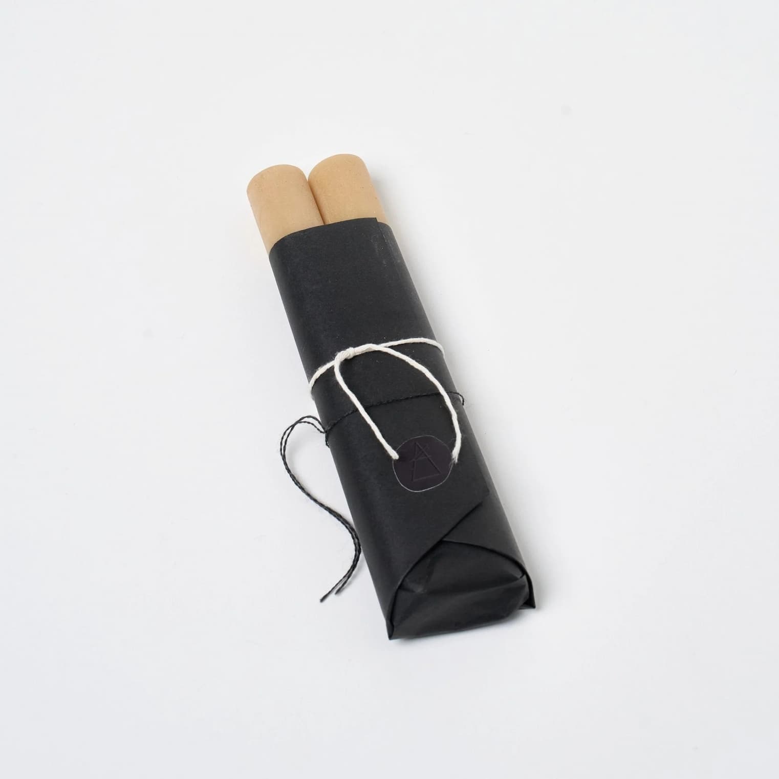 Pillar Candle Set of 2 | Cedar Yellow