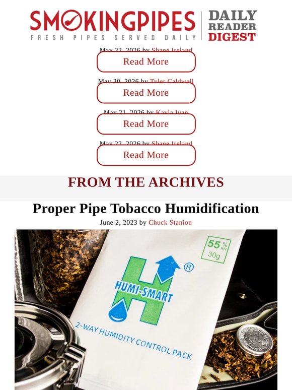 All Pipes Considered: Dunhill Daily Pipe Sets | Daily Reader Digest