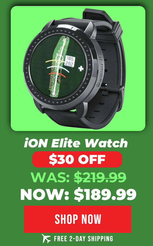 Bushnell iON Elite GPS Golf Watch