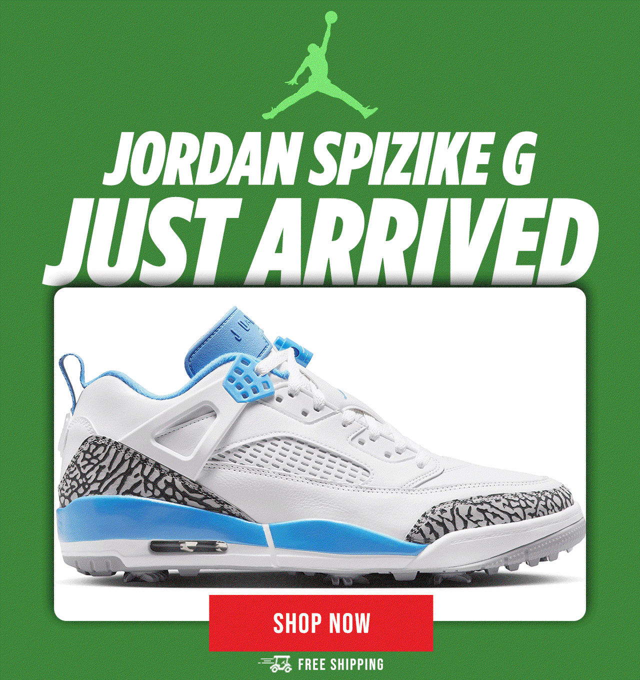 NEW | Jordan Spizike Golf Shoes