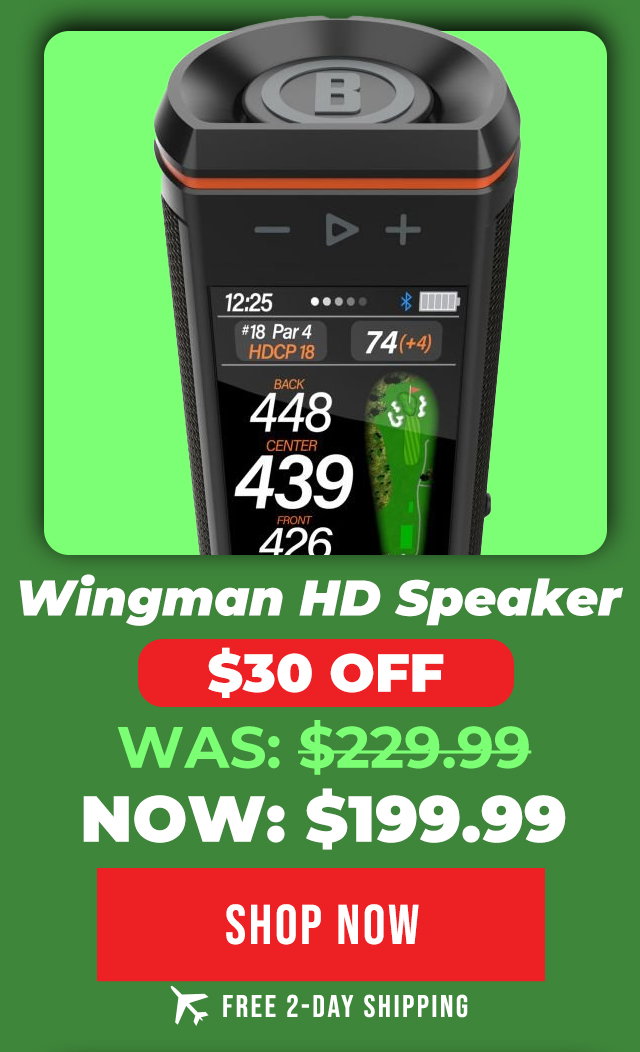 Bushnell Wingman HD Golf GPS Speaker