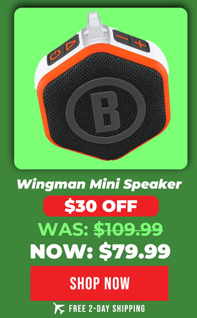 Bushnell Wingman Mini Golf GPS Speaker
