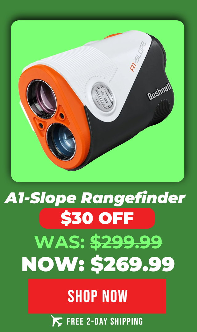 Bushnell Orange A1-Slope Golf Rangefinder