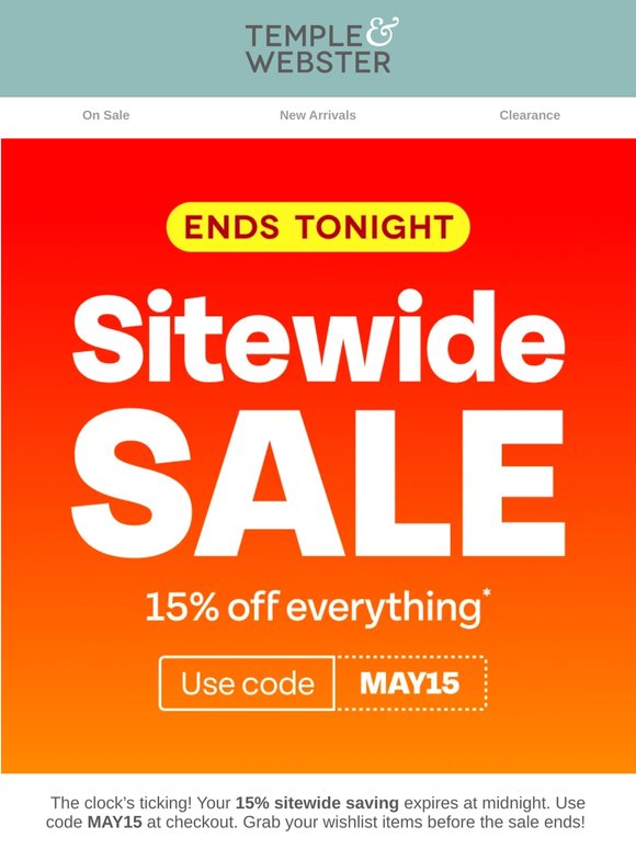 📢  It all ends tonight