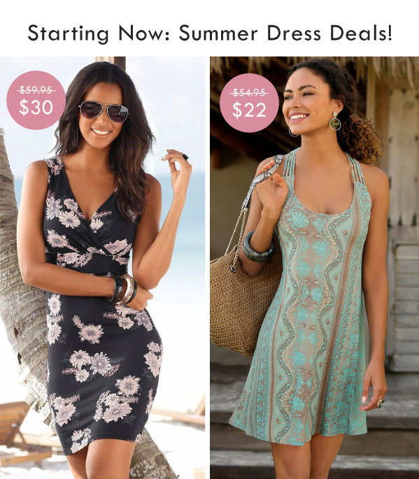 Starting Now: Summer Dress Deals