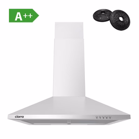 Ciarra Cappa a parete piramide 60cm CBCS6201-OW