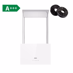 Ciarra Cappa a Isola Sospesa Smart 48cm CBCS4850-OW