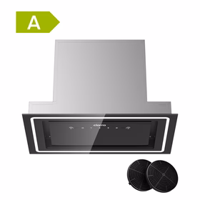 Ciarra Cappa Cucina Scomparsa Cappa da Incasso 52cm, Classe A, Touch e Controllo Gestuale CBCB5931C-OW
