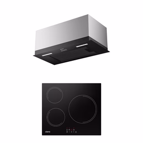 Ciarra Set Compatto 60 cm: cappa da incasso + piano a induzione 3 zone
