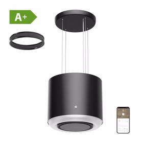 Ciarra Cappa a Isola Sospesa Smart 41Cm Controllo WIFI App A+ CBCB4838-OW