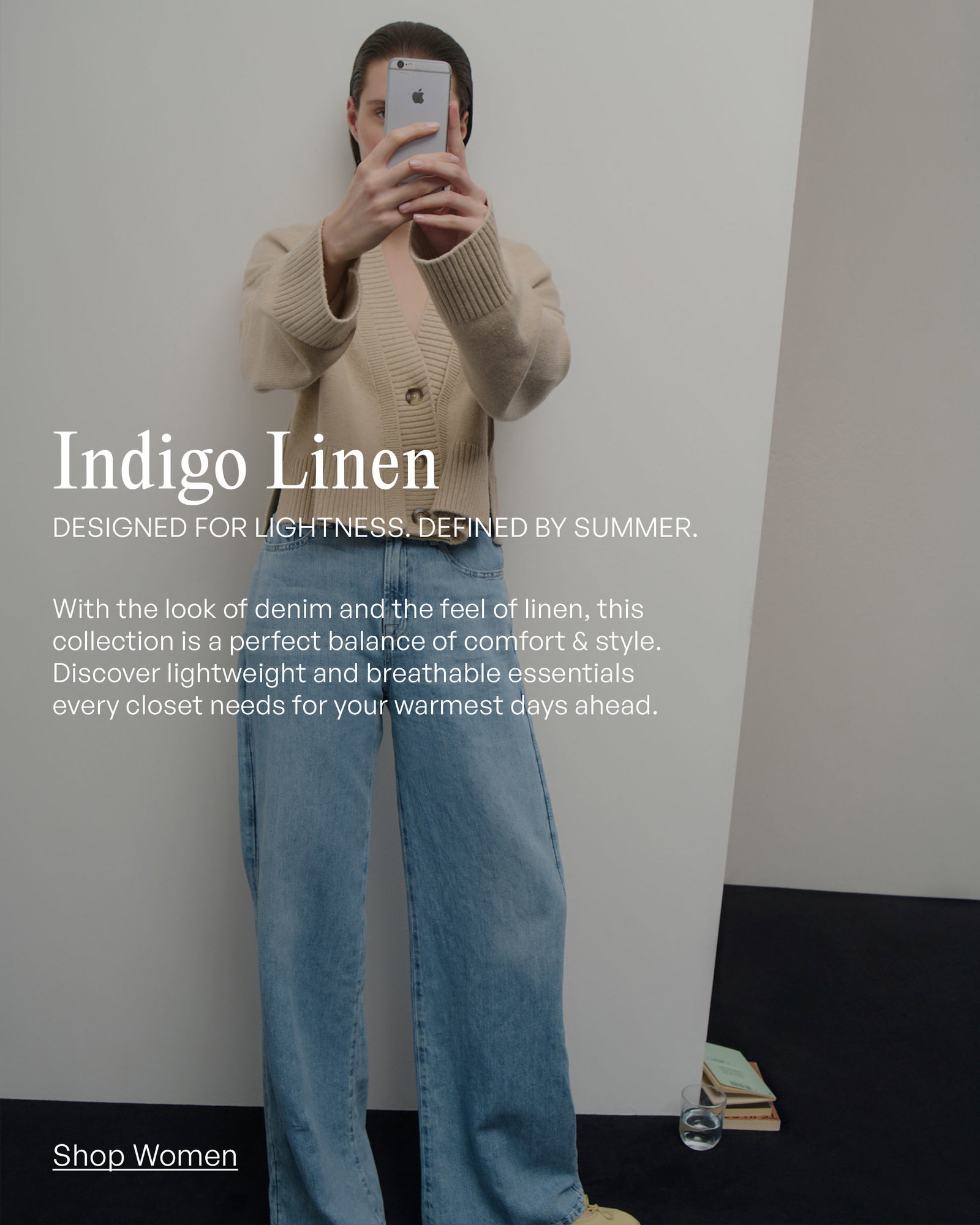 Shop NEW Indigo Linen
