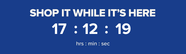 Shop it while it's here!