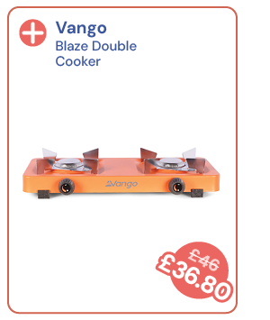 Vango Blaze Double Cooker - Orange. Reduced from £46 to £36.80