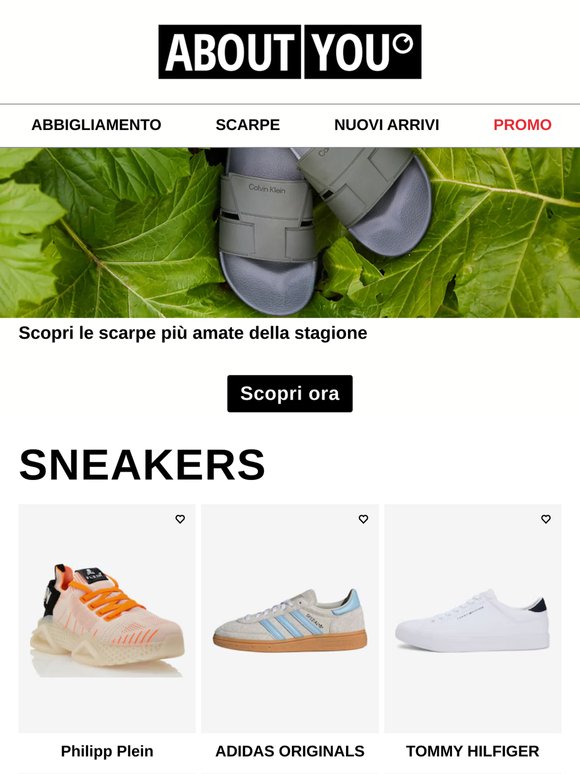 Sneakers, sandali e altro