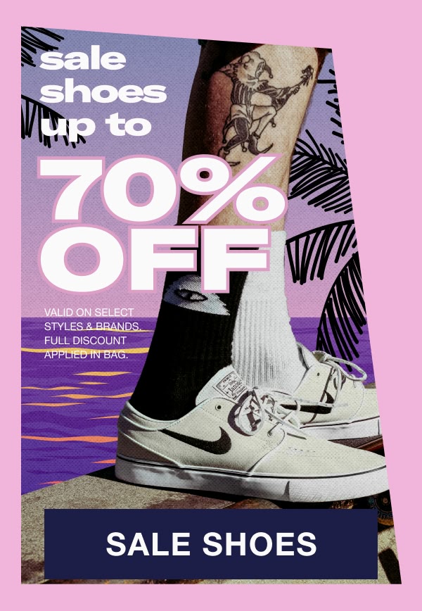 Shop sale shoes up to 70% off