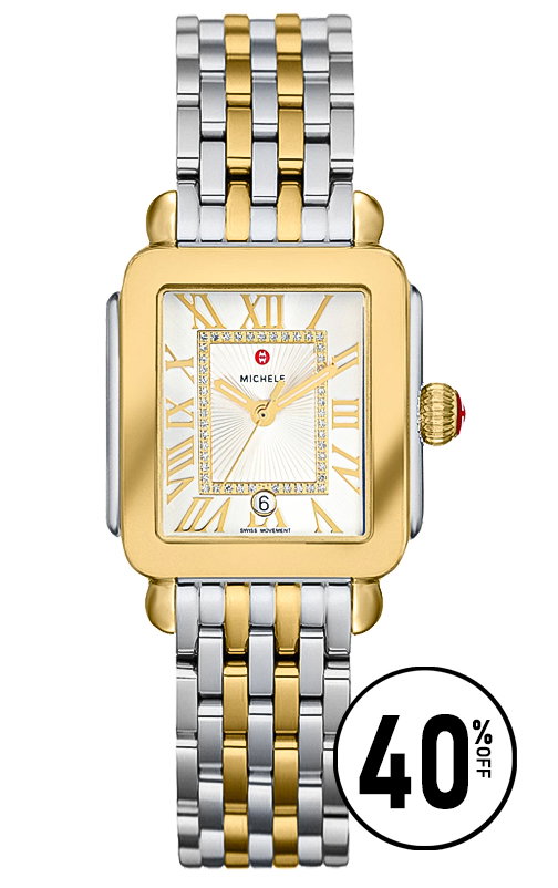 Deco Madison Mid Two-Tone Women's Watch MWW06G000013