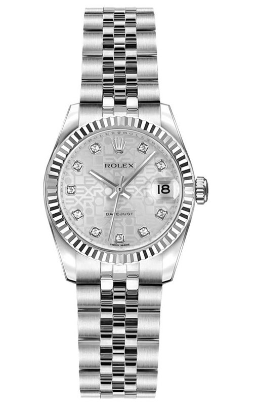 Lady-Datejust 26 Silver Women's Watch 179174