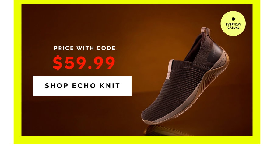 Price With Code $59.99 | Shop Echo Knit