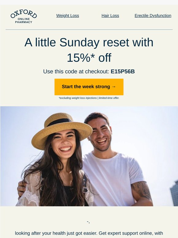 15% off treatments - payday week promo is on