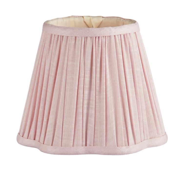 Image of Light Pink Scallop Lampshade - 16cm