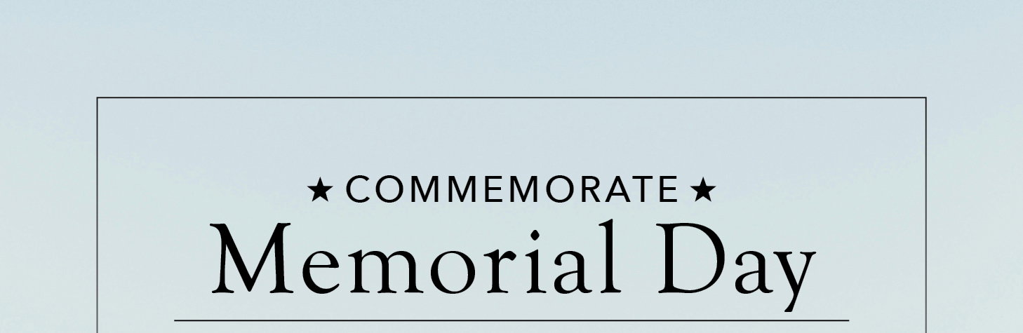 Commemorate Memorial Day