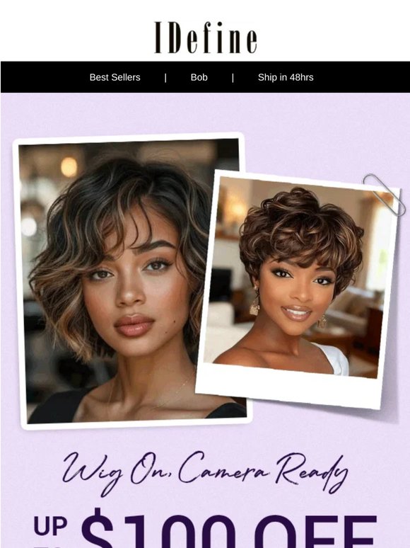 👨‍👩‍👧‍👦 Create Picture-Perfect Memories with Premium Wigs – Save $100 Today!