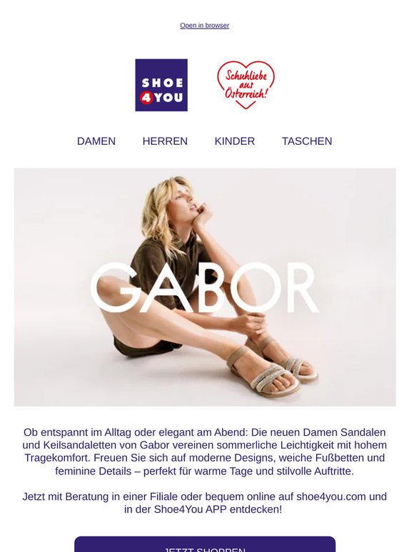 Gabor - Stilvoll und bequem durch den Sommer 🌸