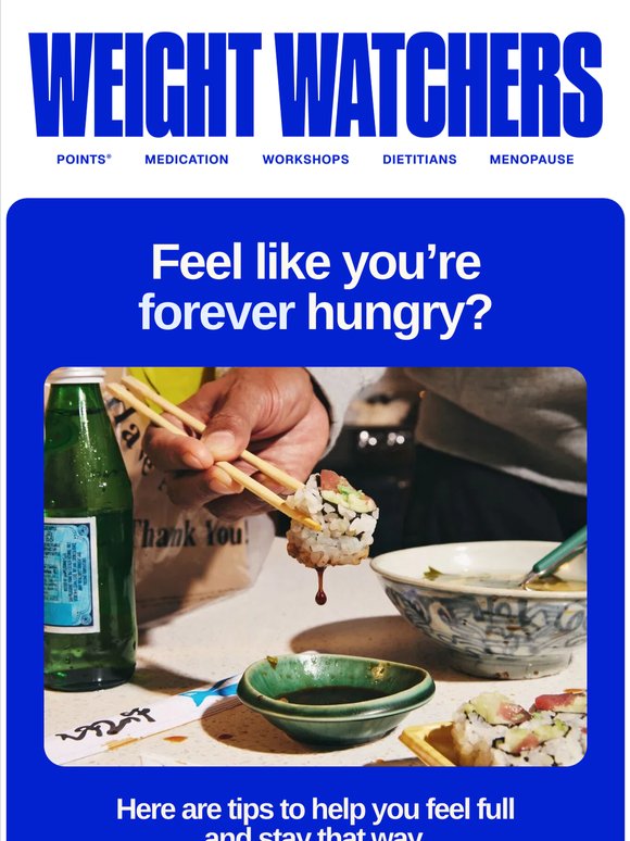 Always hungry? 👀