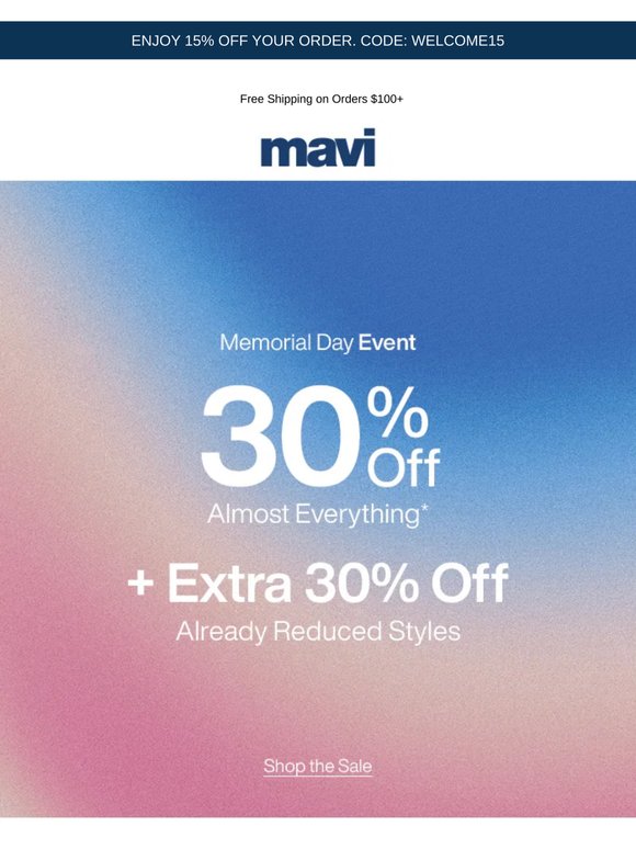 30% Off Almost Everything Ends Tomorrow