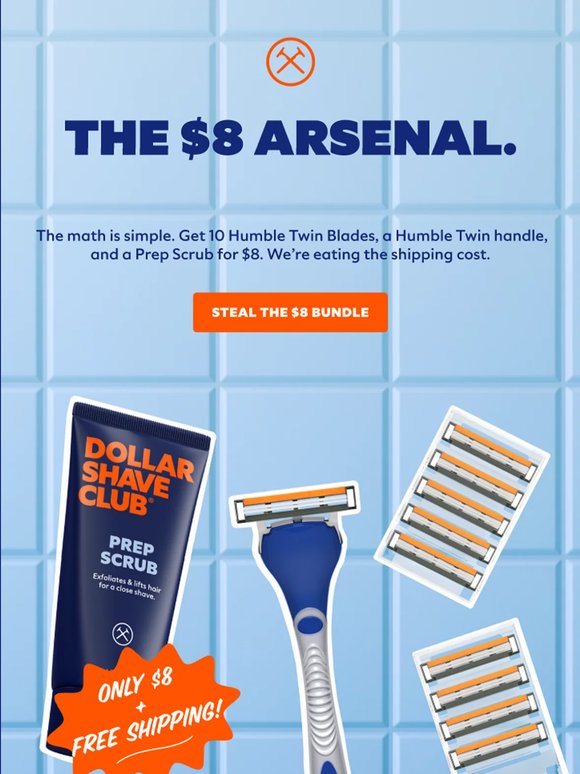 $8. Free Shipping. No brainer.