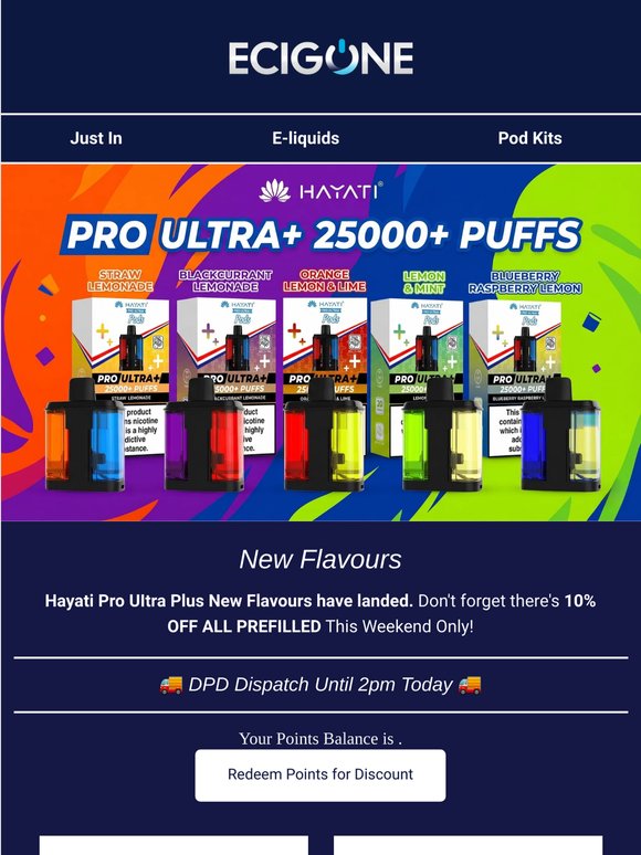 😱New Flavours Hayati Pro Ultra Plus😱