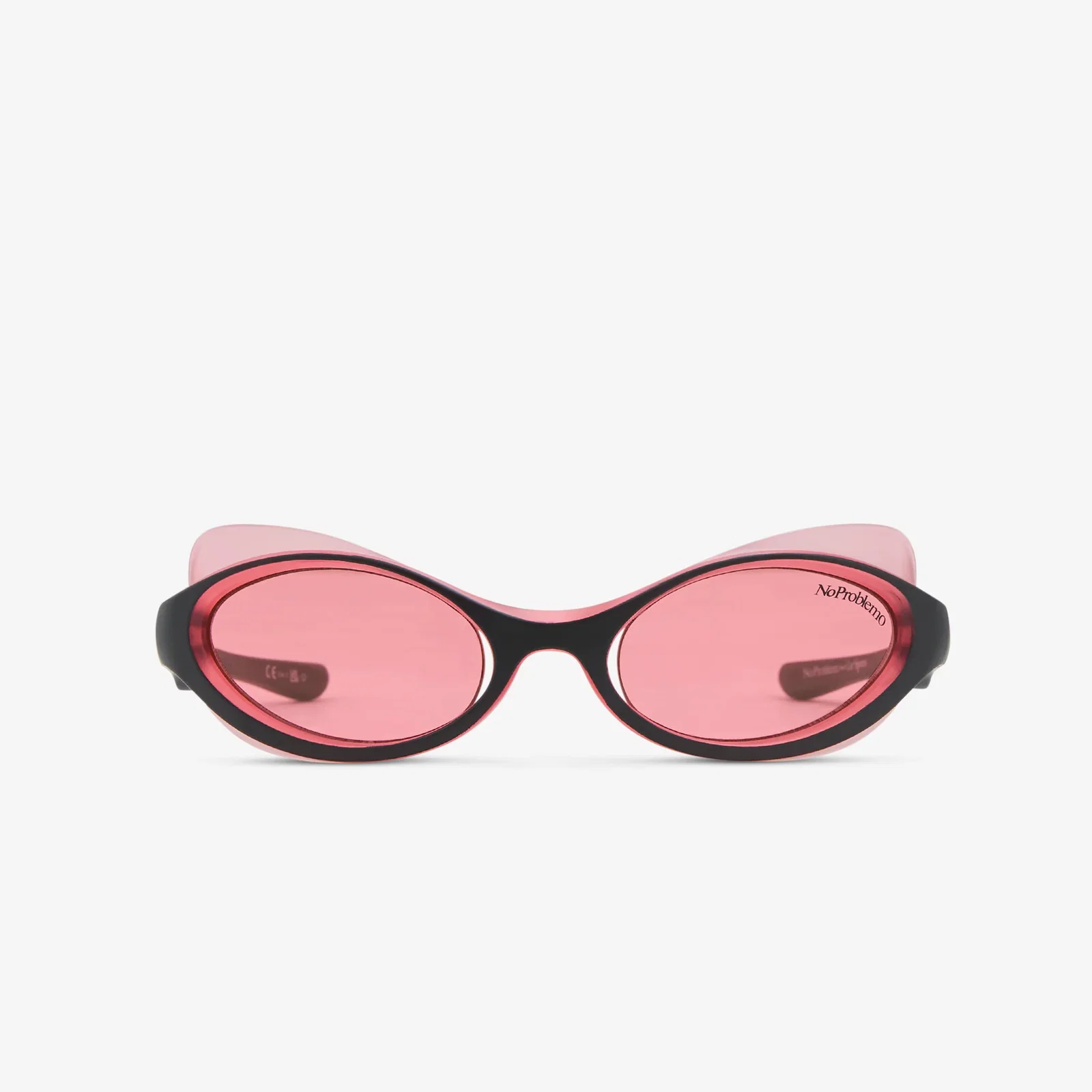 Image of Le Specs x Lyra Black | Crimson Mono