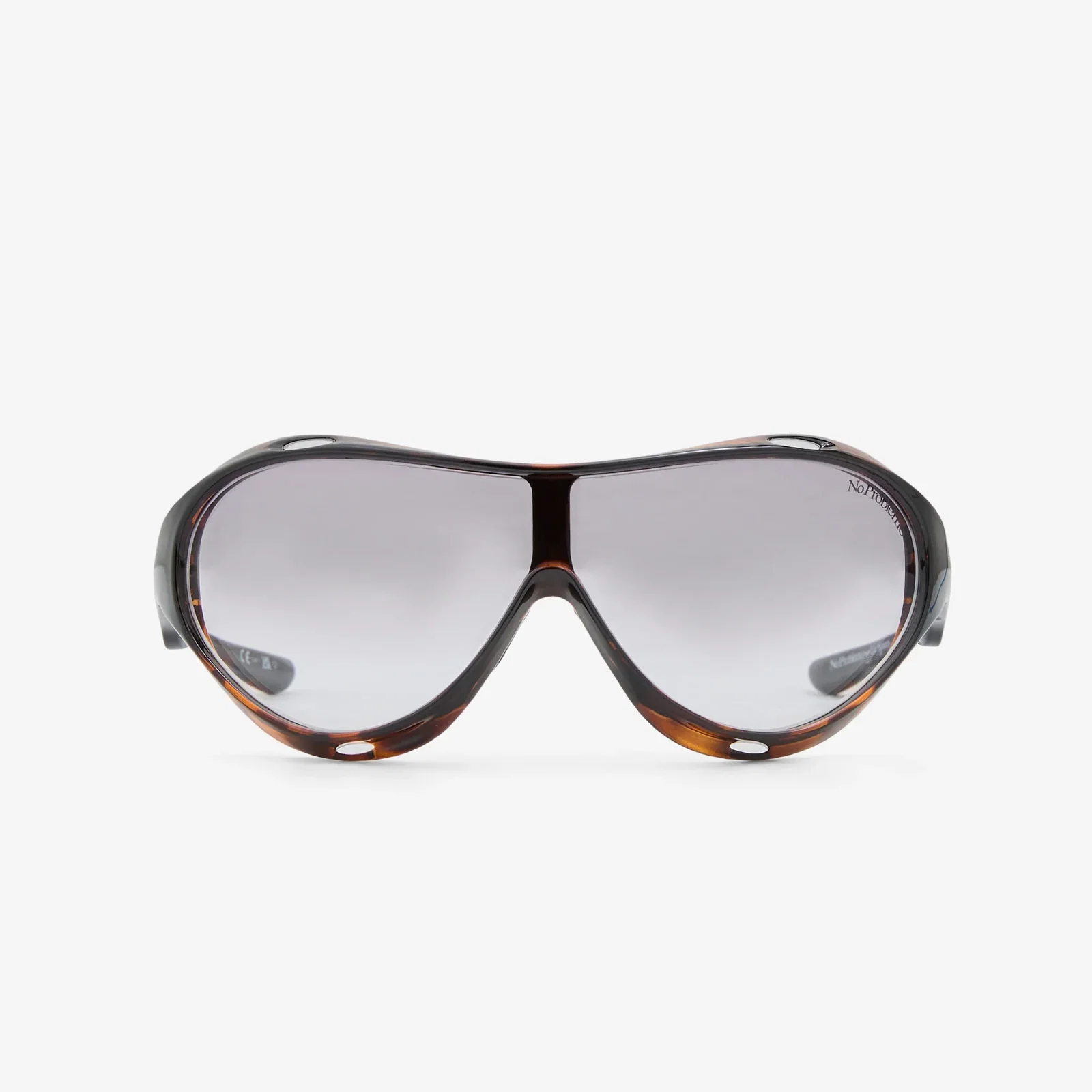 Image of Le Specs x Iris Black Tort | Smoke Grad