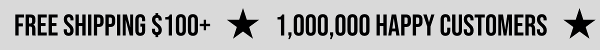 1,000,000 HAPPY CUSTOMERS