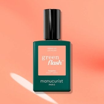 Green Flash Hema & TPO Free Gel Polish - Tangerine 15ml (51109)