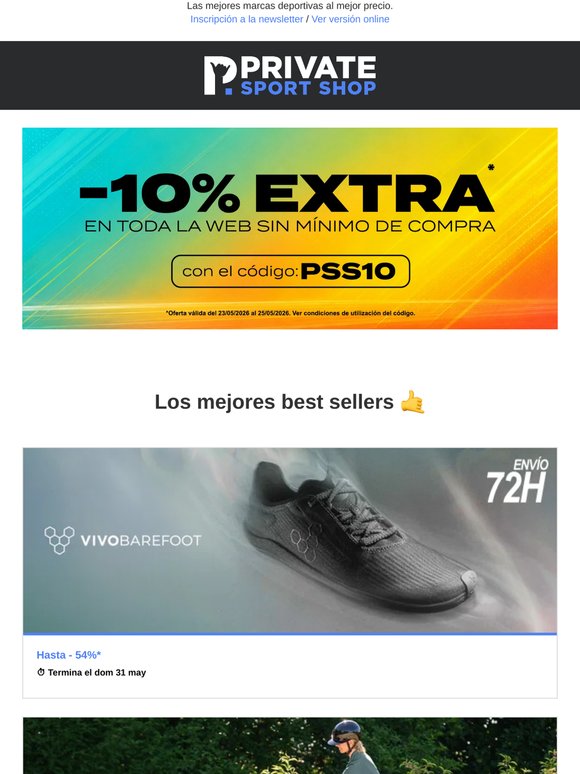 Vivobarefoot hasta el -54% | Waldhausen, Rip curl, Berghaus, Lundhags, Black Yak, Mountain Warehouse, Ellesse Golf...