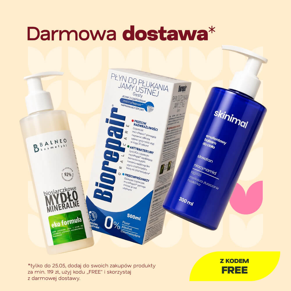 Darmowa dostawa z kodem: FREE